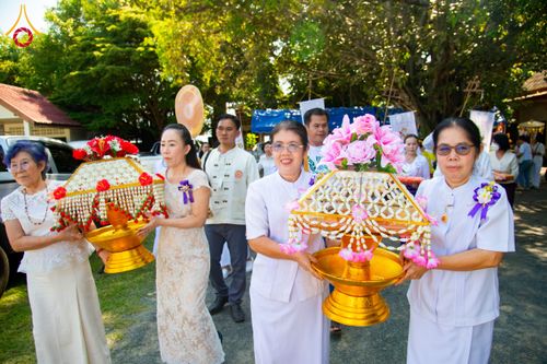 ภาพ No.170951:พิธีทอดกฐิน ณ วัดป่าลาน จ.ลำพูน ในโครงการกฐินสามัคคีทั่วไทย 30,000 วัด บูชาธรรม 80 ปี หลวงพ่อธัมมชโย โดยคณะศิษยานุศิษย์วัดพระธรรมกาย วันที่ 20 ตุลาคม พ.ศ. 2567