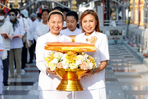 ภาพ No.199977:พิธีทอดผ้าป่าทำนุบำรุงศาสนสถาน ณ วัดบางไผ่นารถ ตำบลบางไทรป่า อำเภอบางเลน จังหวัดนครปฐม ในโครงการธรรมยาตรา กตัญญูบูชา มหาปูชนียาจารย์ พระมงคลเทพมุนี(สด จนฺทสโร) พระผู้ปราบมาร อนุสรณ์สถาน 7 แห่ง ปีที่ 13 วันที่ 22 มกราคม พ.ศ. 2568