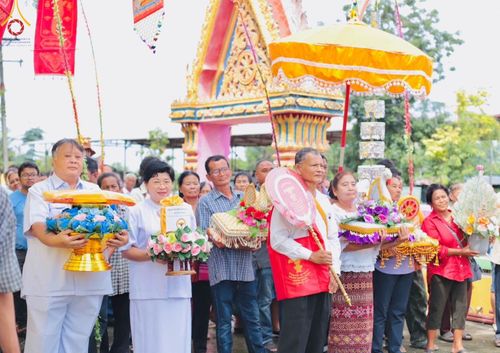 พิธีทอดกฐินสามัคคีทั่วไทย 5,000 วัด ณ วัดบุญญาราม จ.ลพบุรี วันที่ 11 พฤศจิกายน พ.ศ. 2566