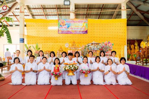 พิธีทอดกฐิน ณ วัดแก่งสำราญ อ.วังสมบูรณ์  จ.สระแก้ว ในโครงการกฐินสามัคคีทั่วไทย 30,000 วัด บูชาธรรม 80 ปี หลวงพ่อธัมมชโย โดยคณะศิษยานุศิษย์วัดพระธรรมกาย วันที่ 26 ตุลาคม พ.ศ. 2567