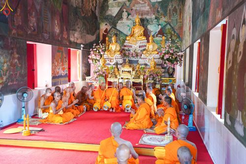 ภาพ No.101606:พิธีบรรพชาธรรมทายาท ในโครงการอุปสมบทบูชาธรรม มหาปูชนียาจารย์ พ.ศ. 2566 ณ วัดป่าโค จ.พระนครศรีอยุธยา วันที่ 9 ธันวาคม พ.ศ. 2566
