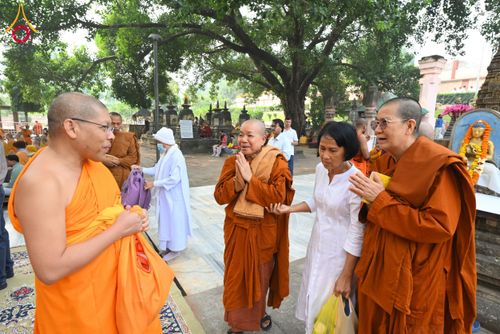 ภาพ No.179751:พิธีทอดกฐินสมทบ ณ วัดพุทธรัตน ทอดกฐินใต้ต้นพระศรีมหาโพธิ์ เมืองพุทธคยา ประเทศอินเดีย วันที่ 12 พฤศจิกายน พ.ศ. 2567