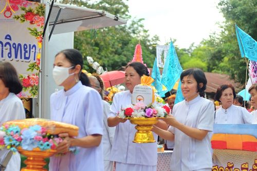 ภาพ No.94775:พิธีทอดกฐินสามัคคีทั่วไทย วัดป่าหลักร้อย จ.นครราชสีมา วันที่ 31 ตุลาคม พ.ศ. 2566