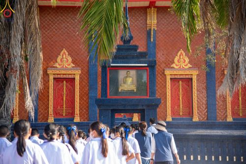 ภาพ No.106468:พิธีทอดผ้าป่าทำนุบำรุงศาสนสถาน ณ วัดอัมพวัน ต.เทศบาลเมือง อ.สองพี่น้อง จ.สุพรรณบุรี วันที่ 5 มกราคม พ.ศ. 2567