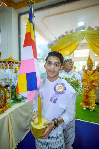 ภาพ No.261425:วันที่ 26 ตุลาคม พ.ศ. 2568 พิธีทอดกฐินสามัคคีไทย-เมียนมา บูชาธรรมอายุวัฒนมงคล 81 ปี หลวงพ่อธมฺมชโย ณ วัดมินจาวน์ ประเทศสาธารณรัฐแห่งสหภาพเมียนมา 