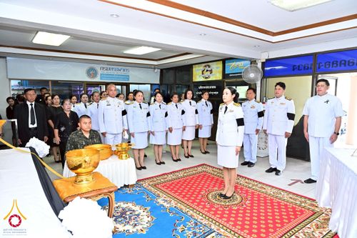 ภาพ No.260844:อำเภอคลองหลวง จัดพิธีสรงน้ำพระบรมศพ สมเด็จพระนางเจ้าสิริกิติ์ พระบรมราชินีนาถ พระบรมราชชนนีพันปีหลวง  ด้วยสำนึกในพระมหากรุณาธิคุณตราบนิจนิรันดร์ วันที่ 26 ตุลาคม พ.ศ. 2568 เวลา 09.30 น. ณ ที่ว่าการอำเภอคลองหลวง จังหวัดปทุมธานี