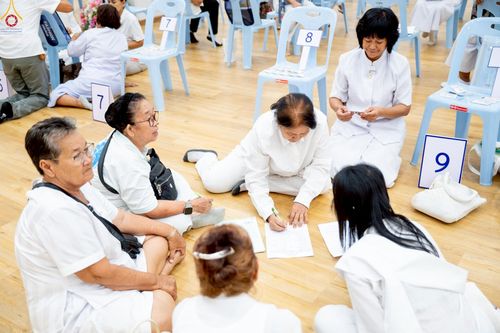 ภาพ No.242676:วันที่ 29-31 สิงหาคม พ.ศ. 2568 องค์กรภาคีเครือข่าย “บวร” (บ้าน-วัด-โรงเรียน-ราชการ) อ.คลองหลวง จัดบวชอุบาสิกาแก้ว ถวายพระราชกุศลแด่สมเด็จพระพันปีหลวง - กตัญญูบูชาแด่ผู้มีพระคุณ