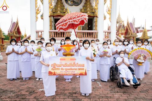 ภาพ No.94234:พิธีทอดกฐินสามัคคีทั่วไทย 5,000 วัด ณ วัดกล้าชอุ่ม จ.ปทุมธานี วันที่ 12 พฤศจิกายน พ.ศ. 2566