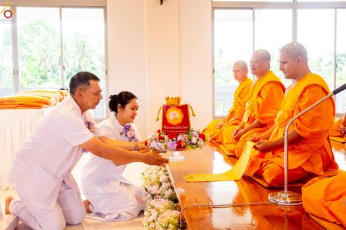 ภาพ No.268460:วันพฤหัสบดีที่ 23 ตุลาคม พ.ศ. 2568 พิธีทอดกฐินเพื่อสร้างกุฏิสงฆ์ ณ ศูนย์ปฏิบัติธรรมนานาชาติสะเดา จ.สงขลา