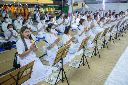 ภาพ No.117996:พิธีถวายภัตตาหารเป็นสังฆทาน แด่คณะพระธรรมยาตรา ปีที่ 12 วันที่ 24 มกราคม พ.ศ. 2567 ณ อนุสรณ์สถานบางนางแท่น จ.นครปฐม