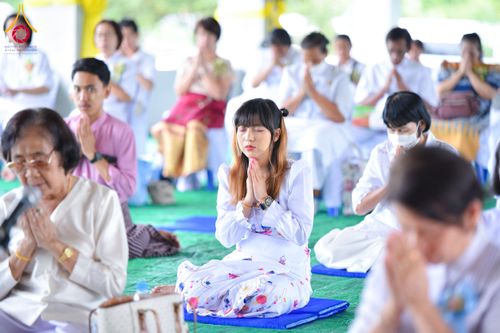 ภาพ No.164690:พิธีทอดกฐิน ณ ธุดงคสถานเขาย้อย เพชรบุรี สร้างอาคารปฏิบัติธรรม พระมงคลเทพมุนี(สด จนฺทสโร) ตำบลสระพัง อำเภอเขาย้อย จังหวัดเพชรบุรี วันอาทิตย์ ที่ 20 ตุลาคม พ.ศ. 2567