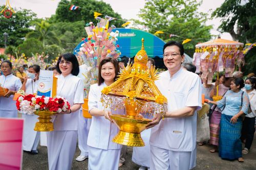 ภาพ No.95705:พิธีทอดกฐินสามัคคีทั่วไทย 5,000 วัด วัดม่วงเฒ่า จ.กาญจนบุรี วันที่ 31 ตุลาคม พ.ศ. 2566