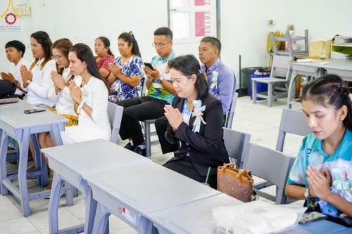 ภาพ No.104753:วันรวมพลังเด็กดี V-star ผู้นำฟื้นฟูศีลธรรมโลก จังหวัดพังงา วันที่ 22 ธันวาคม พ.ศ. 2566 ณ โรงเรียนอนุบาลพังงา