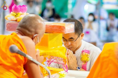 ภาพ No.119877:พิธีถวายภัตตาหารเป็นสังฆทาน แด่คณะพระธรรมยาตรา ปีที่ 12 วันที่ 28 มกราคม พ.ศ. 2567 ณ อนุสรณ์สถานบางปลา จ.นครปฐม