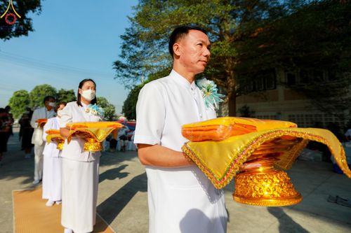 ภาพ No.113828:พิธีทอดผ้าป่าทำนุบำรุงศาสนสถาน ณ วัดบัวแก้วเกษร ต.ระแหง อ.ลาดหลุมแก้ว จ.ปทุมธานี วันที่ 17 มกราคม พ.ศ. 2567