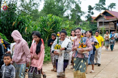 ภาพ No.173235:พิธีทอดกฐินต่างประเทศ ในนามหลวงพ่อธัมมชโย ณ วัดสิริวิเวก เพื่อถวายที่ดินส่วนขยาย 200 ไร่ แขวงจำปาสัก สปป. ลาว วันพุธที่ 30 ตุลาคม พ.ศ. 2567