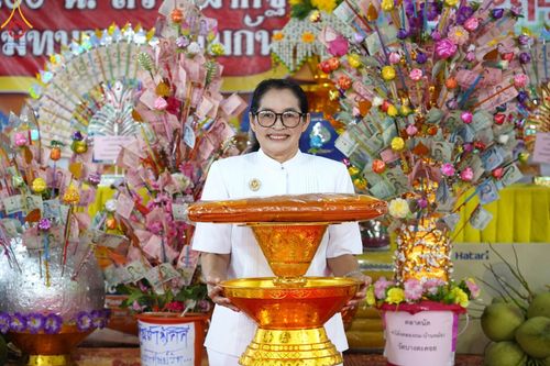 ภาพ No.96788:พิธีทอดกฐินสามัคคีทั่วไทย 5,000 วัด ณ วัดพรหมคุณาราม จ.สมุทรสาคร วันที่ 30 ตุลาคม พ.ศ. 2566