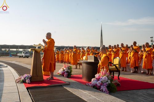 ภาพ No.194449:พิธีปฐมเริ่มสุวรรณรังสรรค์มหาธรรมกายเจดีย์ วันจันทร์ที่ 13 มกราคม พ.ศ. 2568 ณ มหาธรรมกายเจดีย์ วัดพระธรรมกาย จ.ปทุมธานี