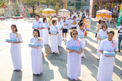 ภาพ No.114579:พิธีทอดผ้าป่าทำนุบำรุงศาสนสถาน ณ วัดตะเคียน ต.บางคูเวียง อ.บางกรวย จ.นนทบุรี วันที่ 18 มกราคม พ.ศ. 2567