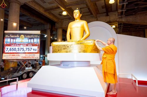 ภาพ No.241239:วันพุธที่ 27 สิงหาคม พ.ศ. 2568 พิธีฉลองชัยสวดมนต์ บทธัมมจักกัปปวัตตนสูตร ครบ 7,650,575,757 จบ ในวันธรรมชัย วัดพระธรรมกาย