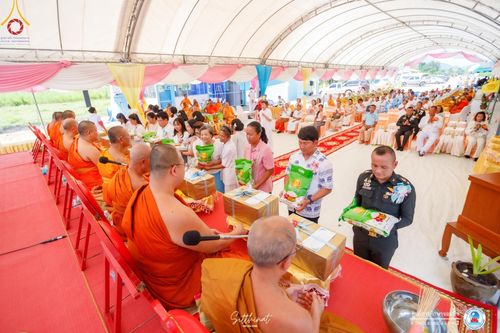 ภาพ No.161117:พิธีถวายมหาสังฆทาน 31 วัด , พิธีบุพเปตพลี , พิธีไถ่ชีวิตโค และ ปล่อยพันธ์ุปลาจำนวน 50,000 ชีวิต ณ ศูนย์การศึกษาจอมบึง ต.รางบัว อ.จอมบึง จ.ราชบุรี วันที่ 28 กันยายน พ.ศ. 2567