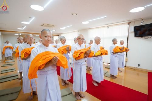 ภาพ No.148344:พิธีปฐมอุปสมบท สมโภชอุโบสถ บูชาธรรม 80 ปี หลวงพ่อธัมมชโย  วันอาทิตย์ที่ 11 สิงหาคม พ.ศ. 2567 วัดพระธรรมกายโทชิหงิ ประเทศญี่ปุ่น