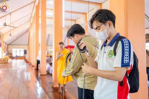 ภาพ No.200436:พิธีทอดผ้าป่าทำนุบำรุงศาสนสถาน ณ วัดผาสุการาม ตำบลบางไทรป่า อำเภอบางเลน จังหวัดนครปฐม ในโครงการธรรมยาตรา กตัญญูบูชา มหาปูชนียาจารย์ พระมงคลเทพมุนี(สด จนฺทสโร) พระผู้ปราบมาร อนุสรณ์สถาน 7 แห่ง ปีที่ 13 วันที่ 22 มกราคม พ.ศ. 2568