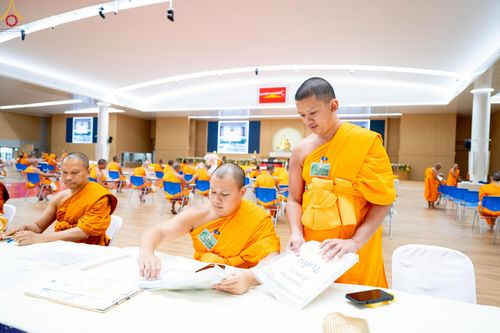 ภาพ No.249652:วันที่ 1 ตุลาคม พ.ศ. 2568 การสอบธรรมสนามหลวง นักธรรมชั้นตรี อำเภอคลองหลวง จังหวัดปทุมธานี ณ ห้องแก้วสารพัดนึก 2 วัดพระธรรมกาย