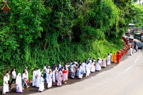 ภาพ No.226306:วันที่ 7-10 พฤษภาคม พ.ศ. 2568 โครงการเดินธรรมยาตรา สยาม-ลังกา ธรรมยาตรา ฉลองเทศกาลวิสาขบูชาแห่งชาติ ศรีลังกา บูชาธรรม 81 ปี หลวงพ่อธัมมชโย เมืองนูวราอิลิยา ประเทศศรีลังกา
