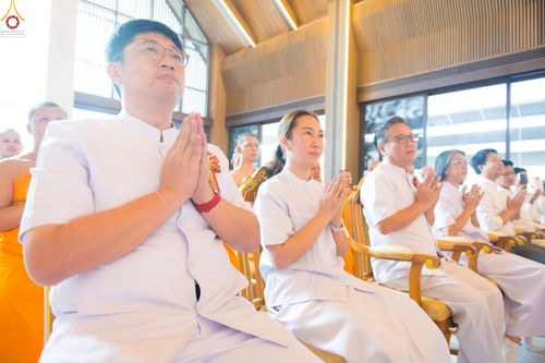 ภาพ No.249239:วันที่ 20 กันยายน พ.ศ. 2568 พิธีประดิษฐานรูปหล่อหลวงปู่วัดปากน้ำ ภาษีเจริญ ณ วิหารพระมงคลเทพมุนี (สด จนฺทสโร) ศูนย์ปฏิบัติธรรมภูเก็ต จ.ภูเก็ต