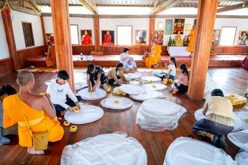 ภาพ No.92011:5 งานมหัคคตกุศล ณ วัดสิริวิเวก แขวงจำปาสัก สปป. ลาว วันที่ 1 พฤศจิกายน พ. ศ. 2566