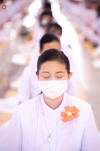 ภาพ No.75612:วัดพระธรรมกายจัด งานบุญวันอาทิตย์ต้นเดือน  มีกิจกรรมดังนี้ พิธีตักบาตร, พิธีบูชาข้าวพระ พระธรรมยาตรารับประกาศนียบัตร โครงการธรรมยาตราฯ ปีที่ 11 ในวันที่ 5 กุมภาพันธ์ พ.ศ. 2566 ณ วัดพระธรรมกาย อ.คลองหลวง จ.ปทุมธานี