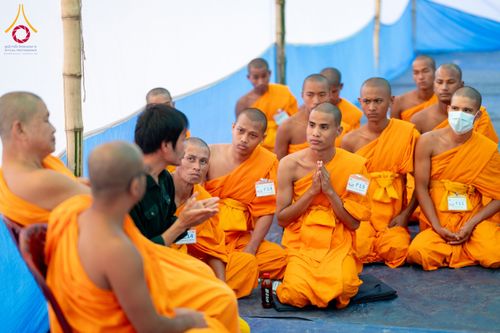 ภาพ No.131029:Photo Story ปฐมบรรพชาชาวพุทธมาร์มา Episode 4/5 วันที่ 13 กุมภาพันธ์พ.ศ. 2567 ณ วัดธัมจักร อรัญกุฏิ บังกลาเทศ