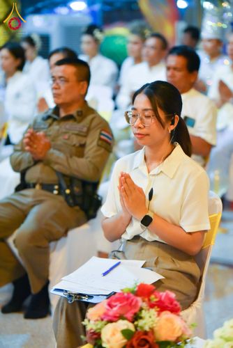 ภาพ No.210723:วันพฤหัสบดีที่ 13 มีนาคม พ.ศ. 2568  สมโภชพระประธานอุโบสถวัดป่าอุบลแก้ว จังหวัดอุบลราชธานี