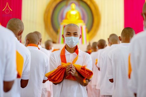 ภาพ No.75984:พิธีบรรพชาสามเณร ณ วัดปันชารี สันติปูร์ อรัญกฏิ เมืองคาร์กาชารี ประเทศบังกลาเทศ วันที่ 10 กุมภาพันธ์ พ.ศ. 2566