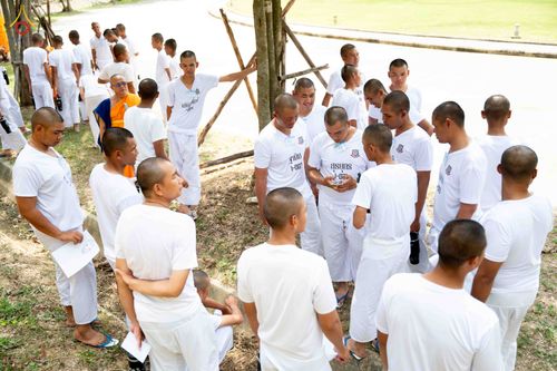 ภาพ No.340590:วันที่ 24-25 กรกฎาคม พ.ศ. 2569 โครงการพัฒนาคุณธรรม จริยธรรม สำหรับนักเรียนนายสิบตำรวจ (นสต.) รุ่นที่ 17 ศูนย์ฝึกอบรมตำรวจภูธรภาค 1 ได้จัดกิจกรรม WalkRally สวดมนต์นั่งสมาธิ และฟังธรรมจากพระอาจารย์ ณ ศูนย์ปฏิบัติธรรมเวิล์ดพีช วัลเล่ย์ (World Peace Valley) 