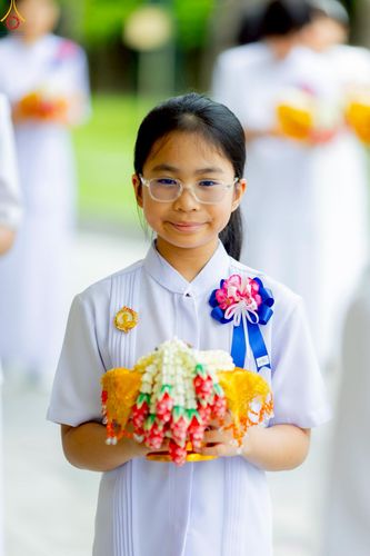 ภาพ No.227421:วันเสาร์ที่ 31 พฤษภาคม พ.ศ. 2568 พิธีเวียนประทักษิณรอบพระอุโบสถ ในพิธีอุปสมบท สามเณรเตรียม DCI รุ่นที่ 22 ณ อุโบสถพระไตรปิฎก วัดพระธรรมกาย