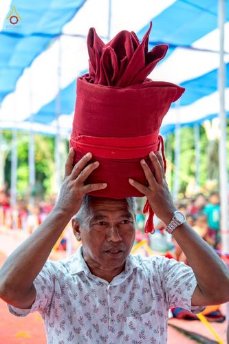 ภาพ No.257565:วันที่ 17 ตุลาคม พ.ศ. 2568 พิธีทอดกฐินสมทบวัดกัลยาณมิตรต่างประเทศ  บูชาธรรม 81 ปี หลวงพ่อธัมมชโย ณ ศูนย์ปฏิบัติธรรมไมตรีปูร์ เมืองคาร์การชารี ประเทศบังกลาเทศ 