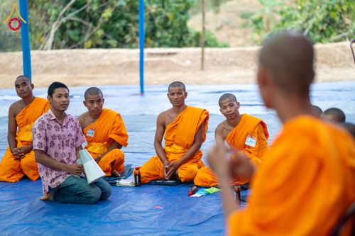 ภาพ No.131032:Photo Story ปฐมบรรพชาชาวพุทธมาร์มา Episode 4/5 วันที่ 13 กุมภาพันธ์พ.ศ. 2567 ณ วัดธัมจักร อรัญกุฏิ บังกลาเทศ