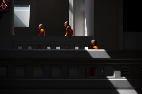 ภาพ No.84268:พิธีขอบรรพชา , พิธีขอสรณคมน์และศีล ,  พิธีรับบาตร , พิธีอุปสมบท ในโครงการบรรพชาอุปสมบทหมู่ธรรมทายาทรุ่นเข้าพรรษา และโครงการบรรพชาสามเณรโรงเรียนนานาชาติ รุ่นที่ 12 ณ โบสถ์พระไตรปิฎก วัดพระธรรมกาย วันที่ 22 กรกฎาคม พ.ศ. 2566