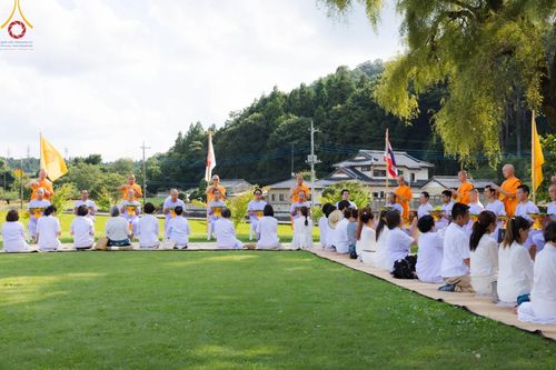 ภาพ No.147486:พิธีตัดปอยผม ขอขมา มอบบาตร ผ้าไตร โครงการปฐมอุปสมบท สมโภชอุโบสถ บูชาธรรม 80 ปี หลวงพ่อธัมมชโย ณ วัดพระธรรมกายโทชิหงิ ประเทศญี่ปุ่น วันพฤหัสบดีที่ 8 สิงหาคม พ.ศ. 2567