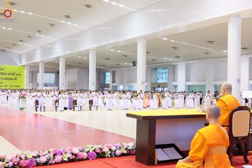 ภาพ No.124698:พิธีมอบโล่วัชรเกียรติยศ โครงการตอบปัญหาศีลธรรมเพื่อสันติภาพโลก (World-PEC) ต่างประเทศ ครั้งที่ 17 ณ ห้องแก้วสารพัดนึก 1 วัดพระธรรมกาย ในวันมาฆบูชา เสาร์ที่ 24 กุมภาพันธ์ พ.ศ. 2567