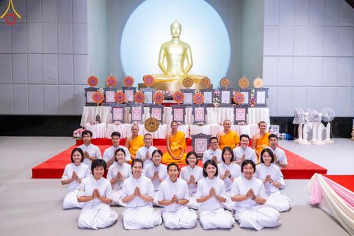 ภาพ No.123298:พิธีพระราชทานสัญญาบัตร พัดยศ และผ้าไตร แด่พระสงฆ์ในเขตปกครองคณะสงฆ์หนกลาง ณ วัดพระศรีมหาธาตุ เขตบางเขน กรุงเทพมหานคร และพิธีมุทิตาสักการะพระสังฆาธิการ ผู้ได้รับเลื่อนและตั้งสมณศักดิ์ ตามพระบรมราชโองการ ณ วัดพระธรรมกาย ในวันที่ 4 กุมภาพันธ์ พ.ศ. 2567