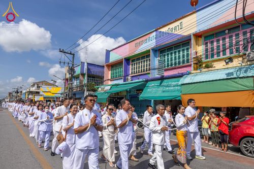 ภาพ No.211423:วันอาทิตย์ที่ 16 มีนาคม พ.ศ. 2568 ธรรมยาตราอัญเชิญพระบรมสารีริกธาตุ รอบเมืองปัตตานี ประดิษฐาน ณ ปทุมเจดีย์ เจดีย์พระพุทธเจ้า 5 พระองค์  ศูนย์อบรมเยาวชนปัตตานี