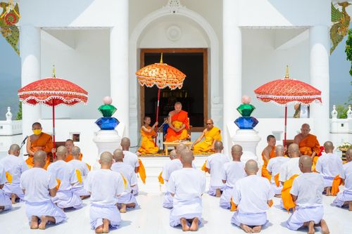 ภาพ No.63061:Photo Story  มหัศจรรย์วัดดงดินแดง Episode 2 โครงการบรรพชาอุปสมบทหมู่ ฟื้นฟูพระพุทธศาสนาทั่วไทย ณ วัดดงดินแดง อ.อมก๋อย จ.เชียงใหม่ วันที่ 3 เมษายน พ.ศ. 2567