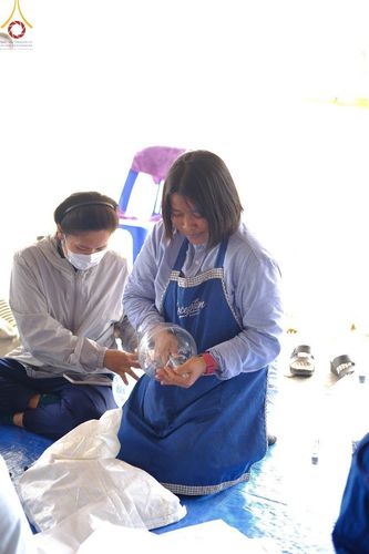 ภาพ No.127510:V.31 ทุ่มเทเพื่อบางกล่ำ การเตรียมงานของเจ้าหน้าที่หน่วยงานต่างๆ  เพื่องานธรรมยาตราอัญเชิญพระบรมสารีริกธาตุ ประดิษฐาน ณ มหารัตนเจดีย์สิริปทุมสวรรค์ (เจดีย์อริยพุทธะ 5 พระองค์) ณ ศูนย์ปฏิบัติธรรมภาคใต้ อ.บางกล่ำ จ.สงขลา ระหว่างวันที่ 9-10 มีนาคม พ.ศ. 2567