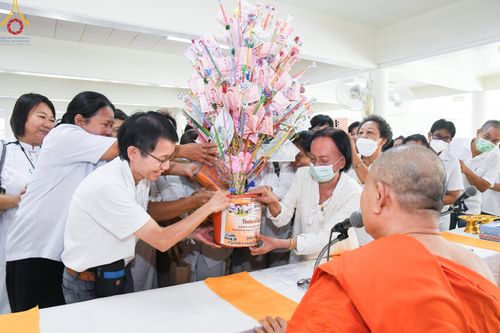 ภาพ No.106419:พิธีทอดผ้าป่าทำนุบำรุงศาสนสถาน ณ วัดสองพี่น้อง ต.ต้นตาล  อ.สองพี่น้อง จ.สุพรรณบุรี วันที่ 5 มกราคม พ.ศ.2567