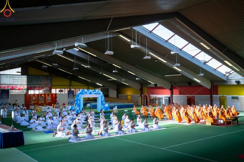 ภาพ No.91720:พิธีวิหารสังฆทาน เพื่อการเผยแผ่พระพุทธศาสนา วิชชาธรรมกายในทวีปยุโรป ในวาระอายุวัฒนมงคล 60 ปี พระวิเทศภาวนาธรรม วันอาทิตย์ที่ 22 ตุลาคม พ.ศ.2566 ณ วัดพระธรรมกายบาวาเรีย