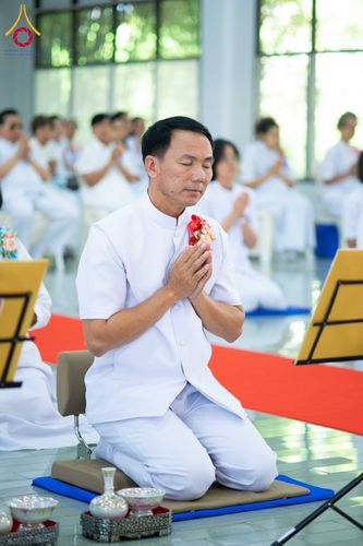 ภาพ No.278422:วันพุธที่ 10 ธันวาคม พ.ศ.2568  พิธีทอดผ้าป่าเพื่อสนับสนุนโครงการตักบาตรพระ 10,000 รูป เมืองกาญจนบุรี ณ อาคารปลูกศรัทธา วัดพระธรรมกาย