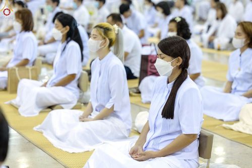 ภาพ No.75601:วัดพระธรรมกายจัด งานบุญวันอาทิตย์ต้นเดือน  มีกิจกรรมดังนี้ พิธีตักบาตร, พิธีบูชาข้าวพระ พระธรรมยาตรารับประกาศนียบัตร โครงการธรรมยาตราฯ ปีที่ 11 ในวันที่ 5 กุมภาพันธ์ พ.ศ. 2566 ณ วัดพระธรรมกาย อ.คลองหลวง จ.ปทุมธานี